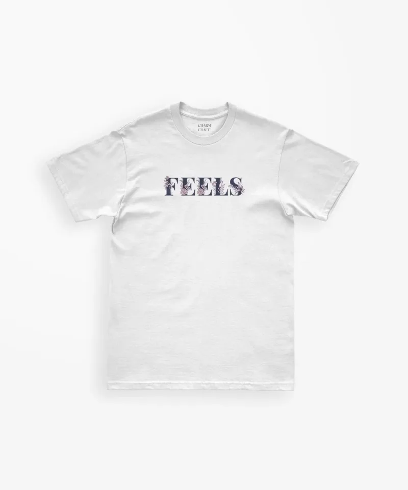 Feels T-Shirt – Unisex Graphic Tee | South Africa Feels graphic T-shirt from Charm Craft's branded apparel collection