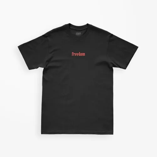 Freedom T-shirt by Charm Craft, branded apparel collection