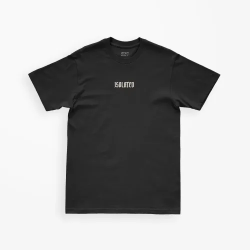 Isolated graphic T-shirt from Charm Craft's branded apparel collection