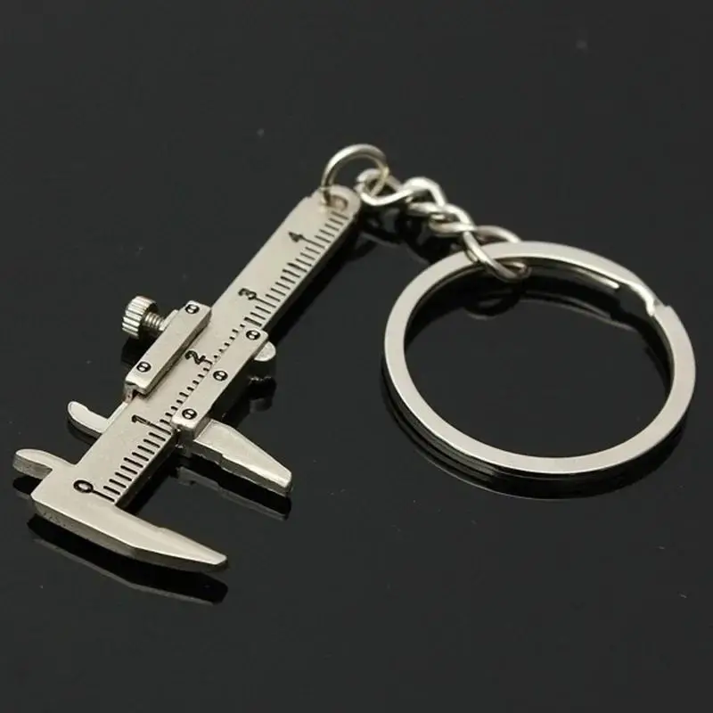 Stylish Mini Vernier Caliper Keychain