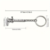 Stylish Mini Vernier Caliper Keychain