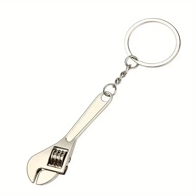 Stainless Steel Mini Wrench Keychain
