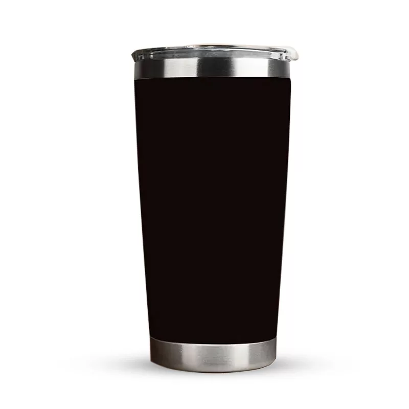Customizable 20oz Insulated Stainless Steel Travel Tumbler – Leakproof Vacuum Flask Coffee Mug for Hot & Cold Drinks