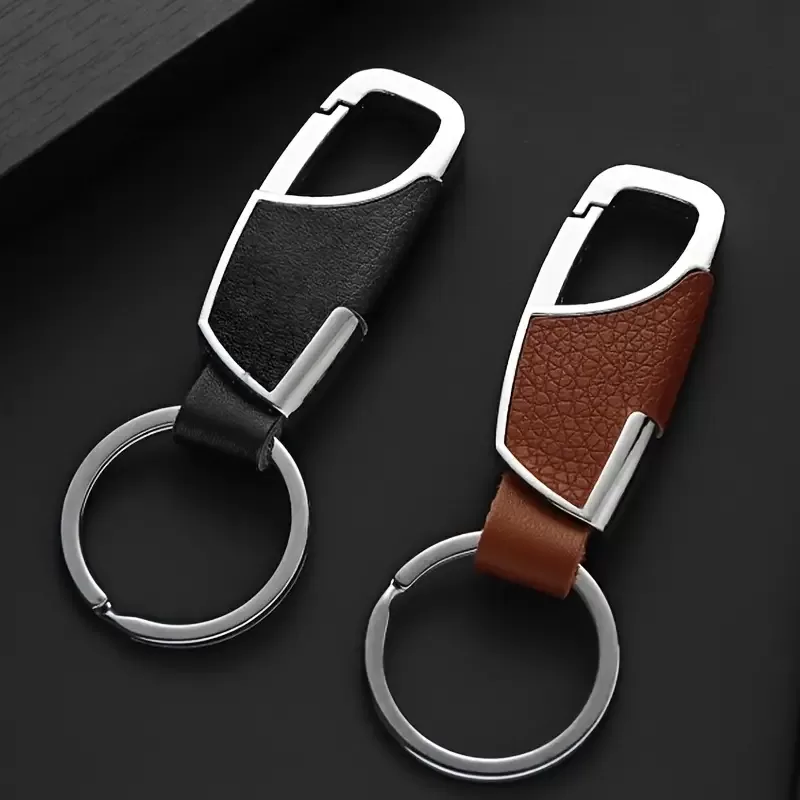 PU Leather & Metal Key ring