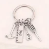 Stainless Steel Mini Tool Set Keychain stainless steel miniature tool set keychain